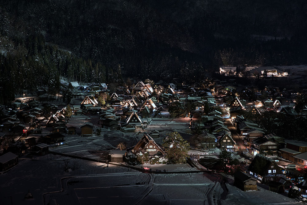 Shirakawa-go Castle tower